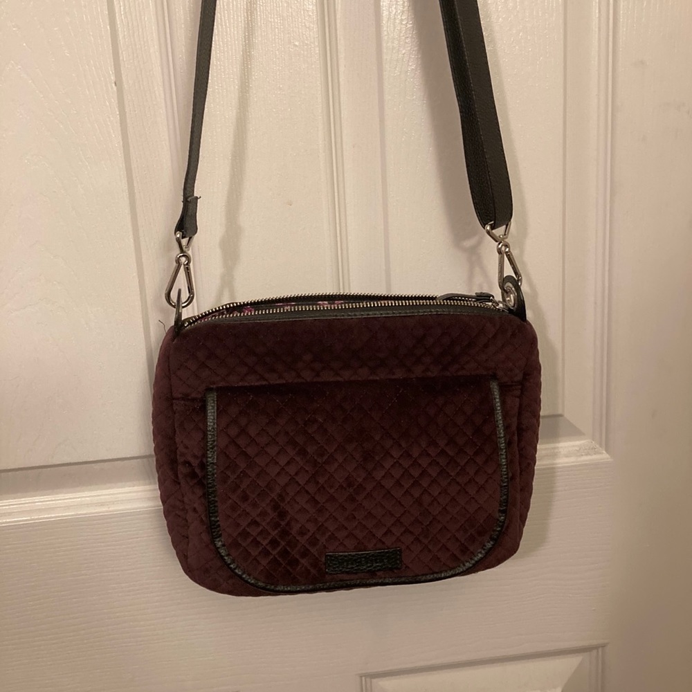 Vera Bradley Crossbody - Velvet Wine